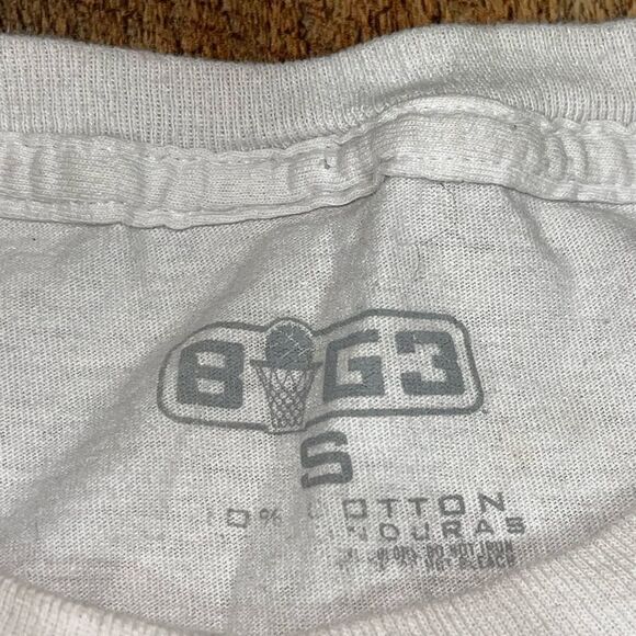 🎆 ALLEN IVERSON The Answer Men White Basketball T-Shirt S Big3 Company - Picture 8 of 10